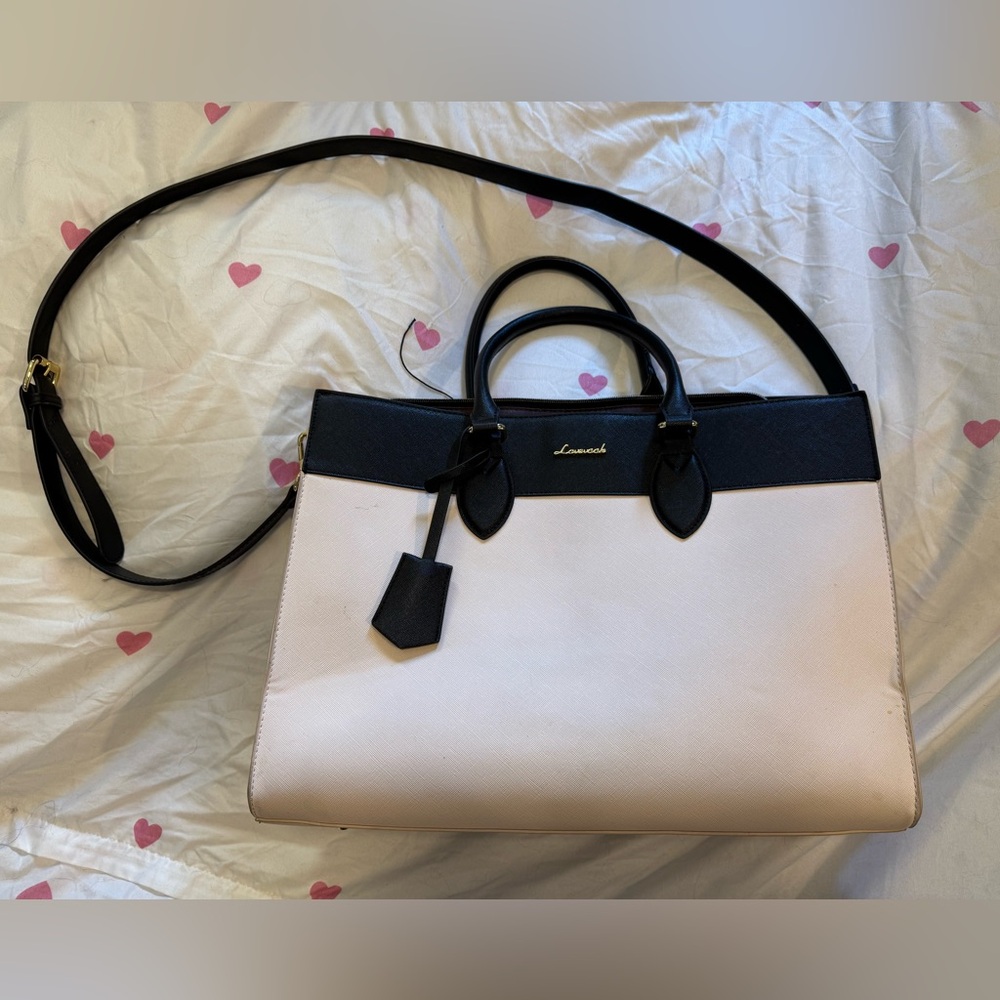 Large Beige Tote Purse